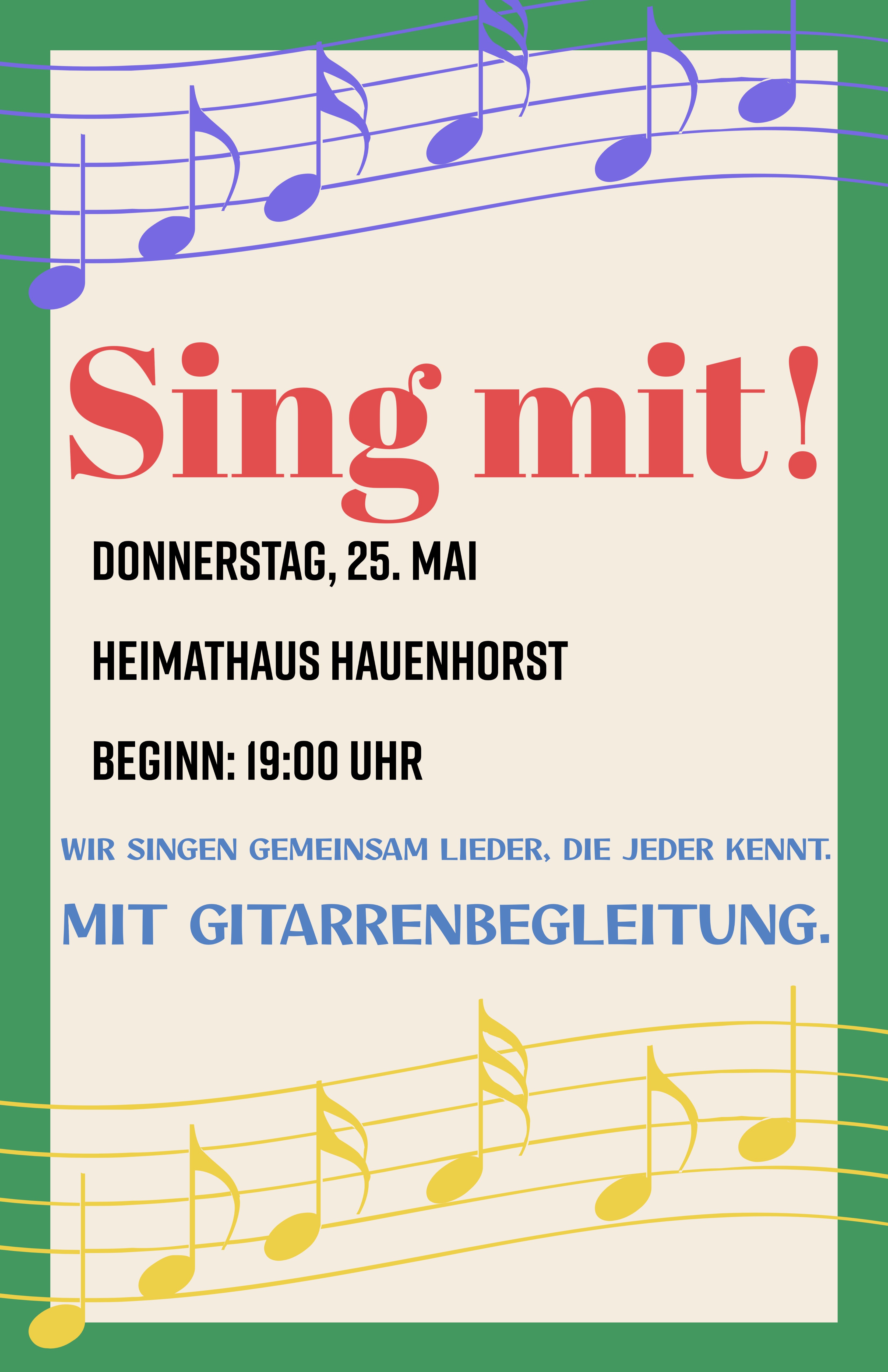 Sing mit!