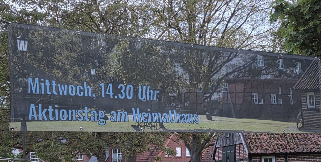 Aktionstag  am Heimathaus