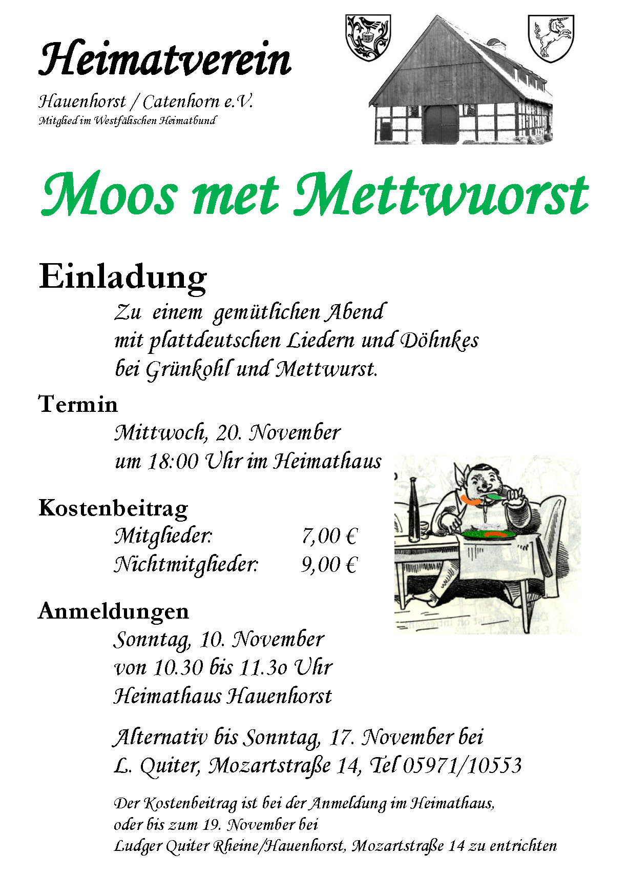 Plattdeutscher Abend