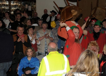 Gute Stimmung auf der Sitzung der KG Catenhorn im Lindenhof Breckweg in Hauenhorst