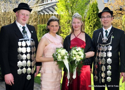 2013 buergerschuetzen hauenhorst koenige